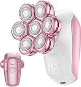SHPAVVER Maquinillas de afeitar eléctricas para piernas de mujer: a...