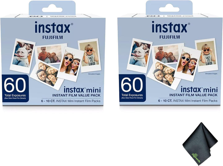 Fujifilm Paquete de película instantánea Instax Mini Value Pack (12...