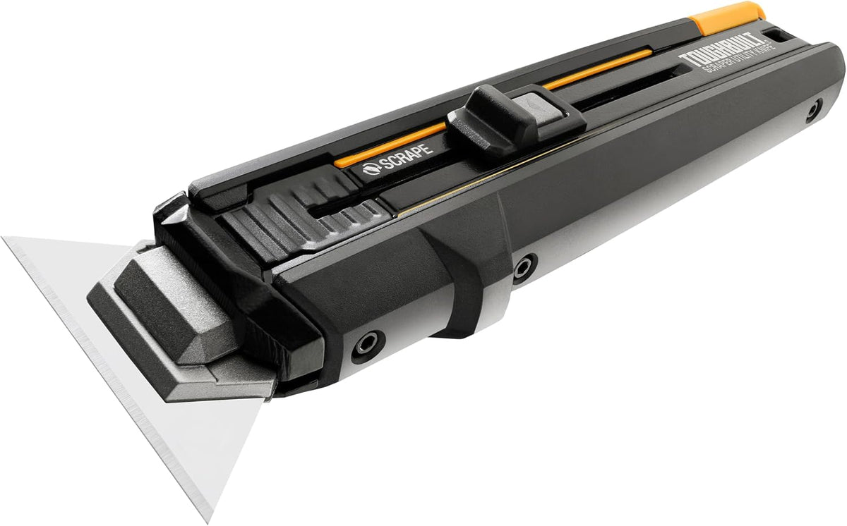 ToughBuilt - Cuchillo multiusos rascador + 5 cuchillas - (TB-H4S5-01-CA)