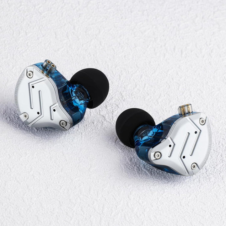 Linsoul - KZ ZS10 Pro, 4BA+1DD, con 5 controladores, auriculares de...