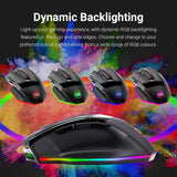 Redragon M801 Ratón inalámbrico para juegos, ratón RGB para juegos...