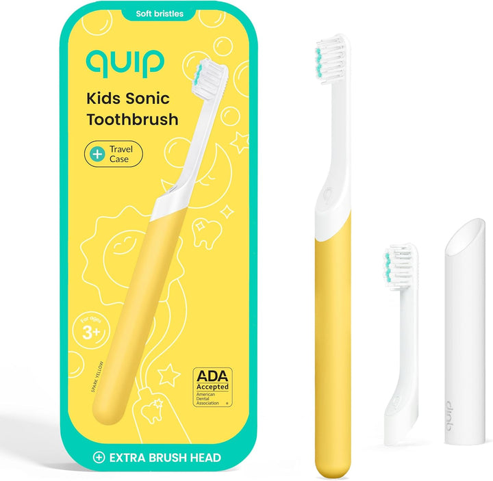 Cepillo de dientes eléctrico para niños de Quip, sónico a batería,...