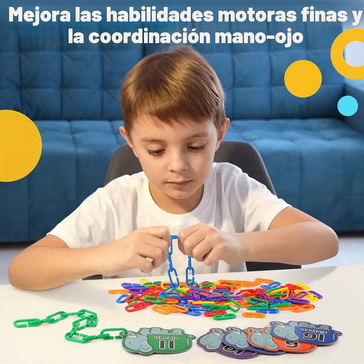 Aizweb Juego de 240 ganchos de plástico con clips en C, kit de acti...