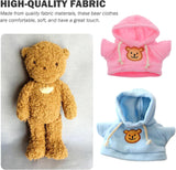Ropa de oso para osos de peluche de 6 a 8 pulgadas 2