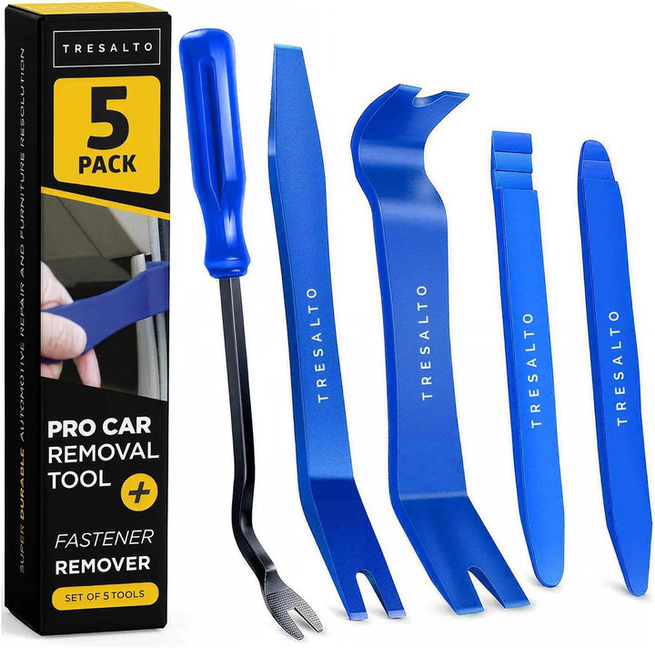 Tresalto - Kit de herramientas para quitar la tapicería del automóv...