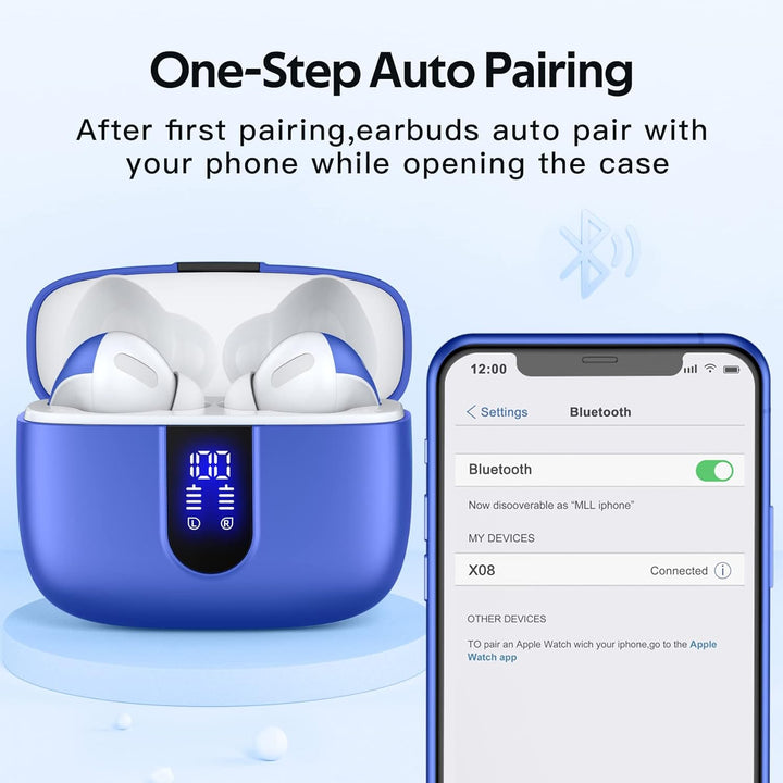 TAGRY Auriculares Bluetooth Verdaderamente Inalámbricos Auriculares...