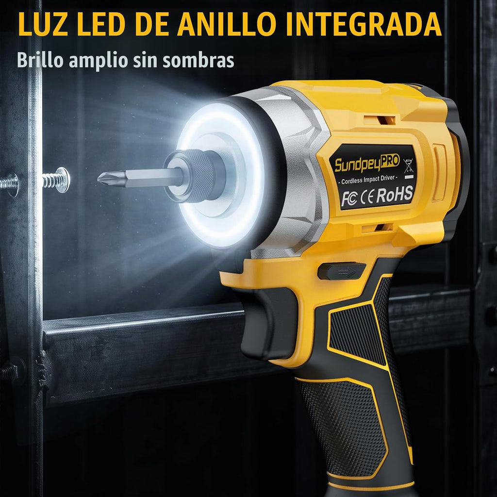 2832 In-lbs Juego de destornilladores de impacto de potencia
