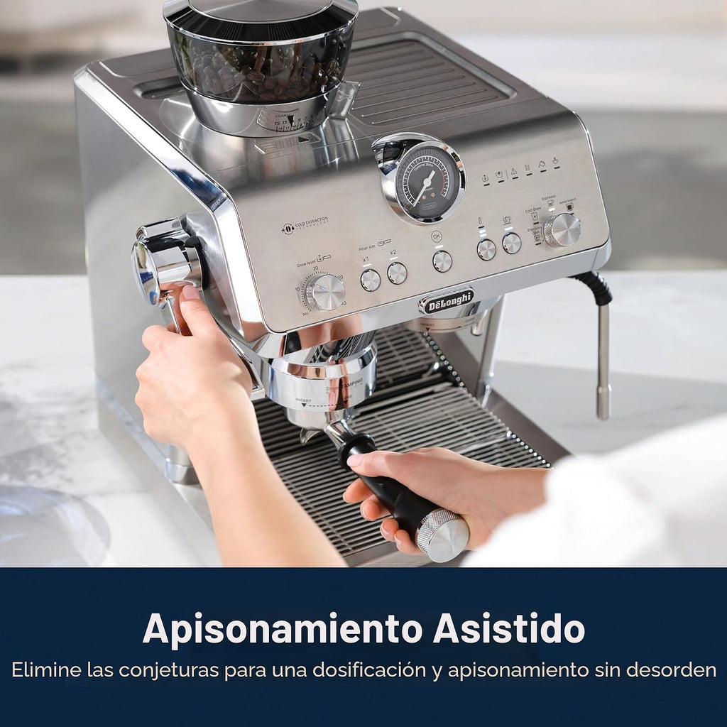 De'Longhi La Specialista Opera - Máquina de café expreso con molinillo de