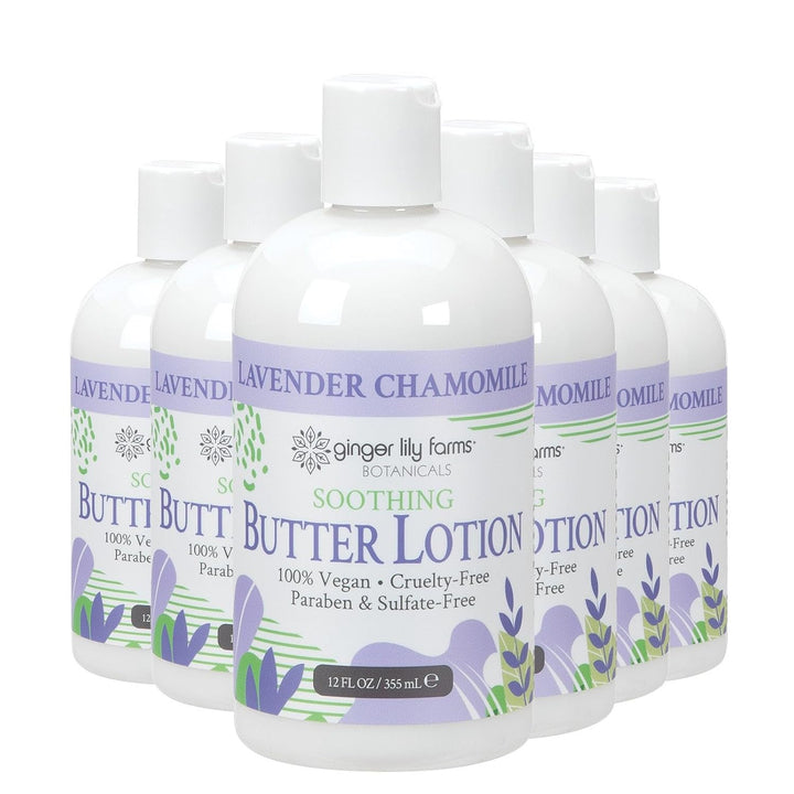 Ginger Lily Farms Botanicals Loción de mantequilla calmante para pi...