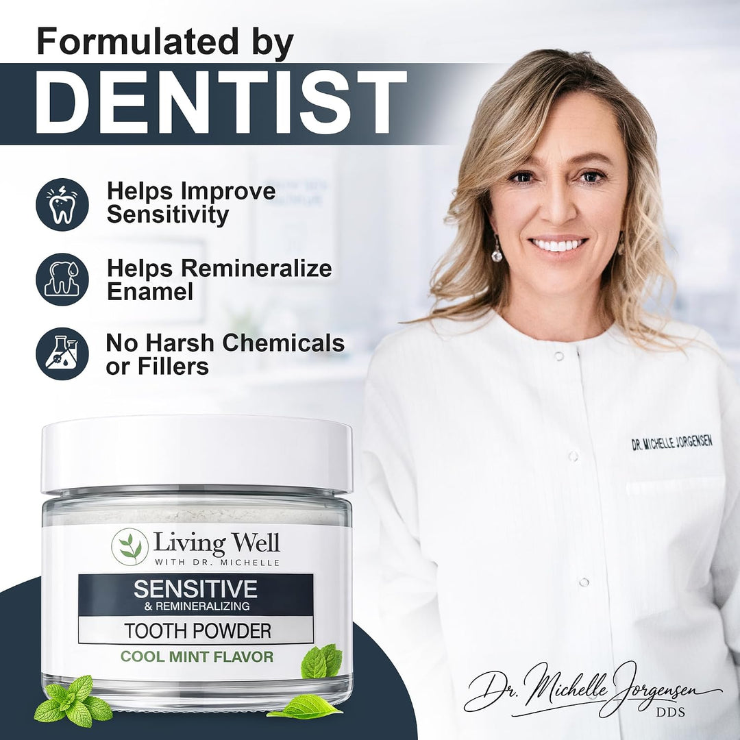 Living Well with Dr. Michelle Polvo Dental Remineralizante para Die...