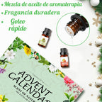 Calendario de Adviento de aceite aromático 24 piezas 2026 para