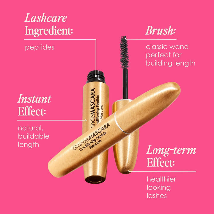 Grande Cosmetics GrandeMASCARA Máscara con Péptidos Acondicionadore...