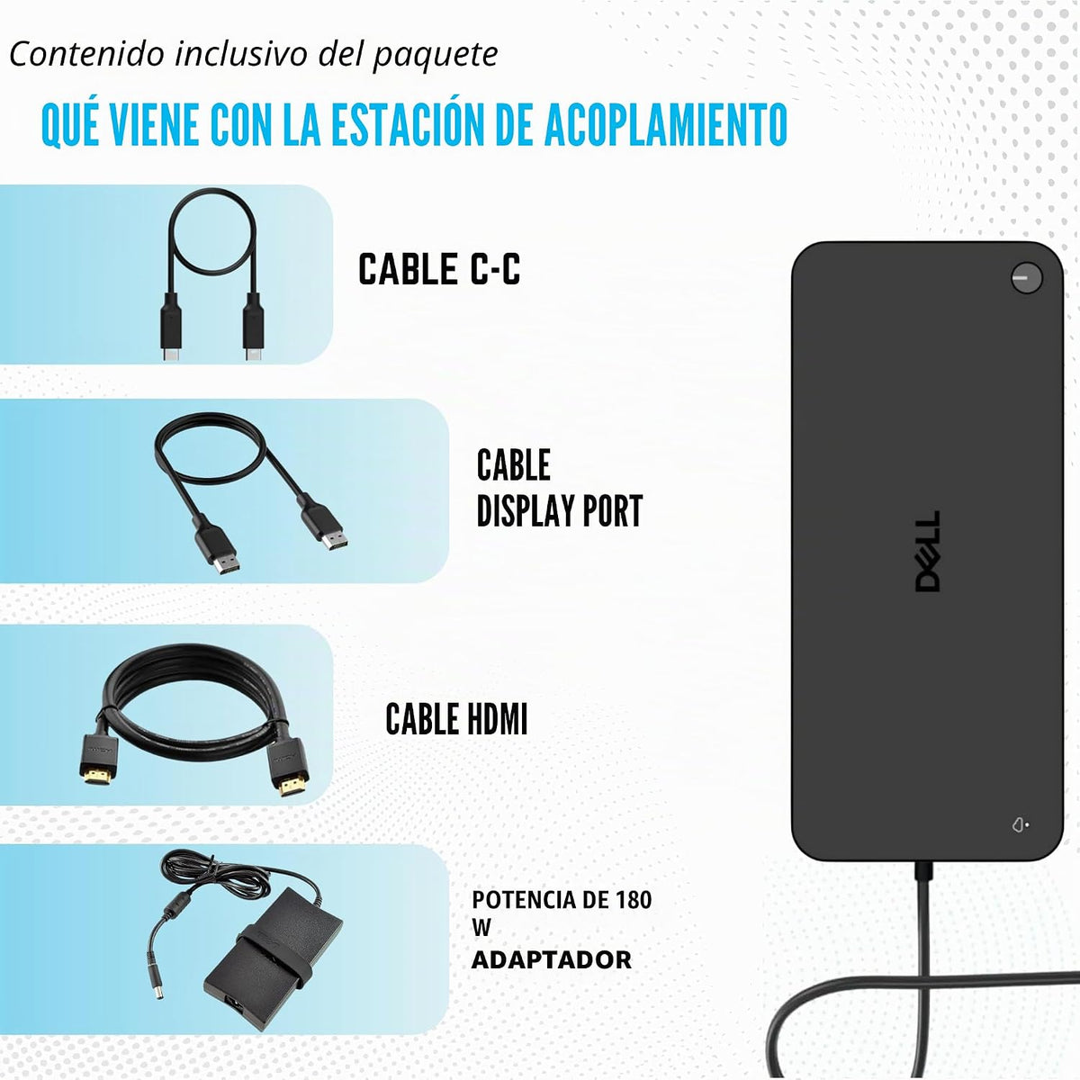 Estación de acoplamiento Dell Pro Smart Dock SD25 USB-C 4, administración