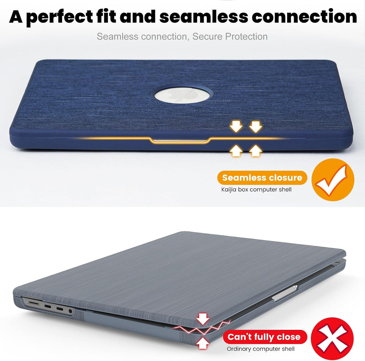KAIJIAbox Funda compatible con MacBook Air de 15 pulgadas M5 M4-M2 2026