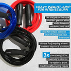 Elite Jumps Muay Thai 2.0 - Cuerda de saltar con peso para MMA