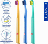 Curaprox CS - Cepillo de dientes inteligente, colores mezclados, pa...