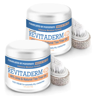 Revitaderm 4D Crema de urea 40% para pies, crema hidratante intensi...