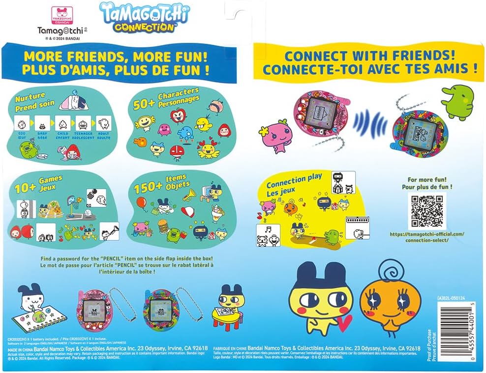 Tamagotchi Connection True Friends - Graffiti azul y graffiti rosa