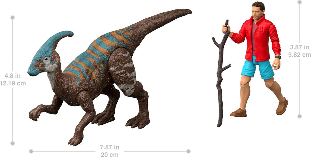 Mattel Jurassic World Rebirth Paquete de Figuras de Humano