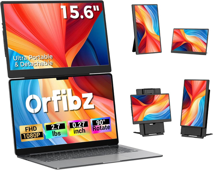 Extensor de pantalla para computadora portátil de 15.6\u201D, 5 mod...