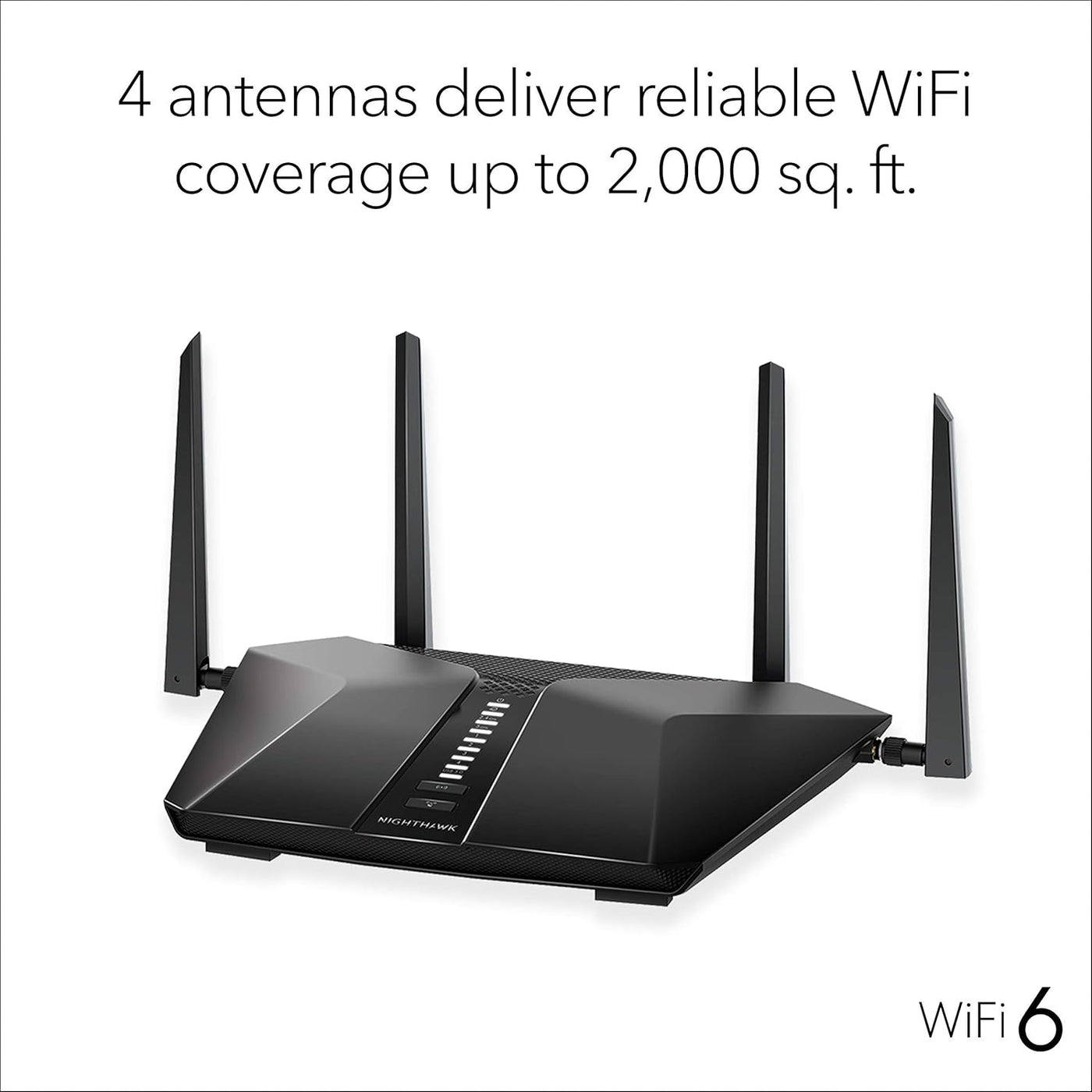 Netgear NETGEAR RAX50-100NAR Nighthawk 6-Stream AX5400 WiFi 6 Route...