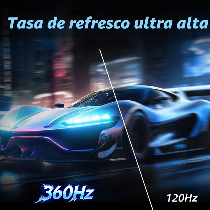 ETiansu Monitor de juegos de 27 pulgadas 360Hz, 2K QHD (2560x1440)...