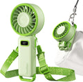 Diveblues Ventilador turbo portátil, ventilador de mano de 100 velo...