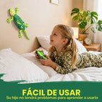 Gecko de escalada de pared a control remoto, lagarto recargable con control