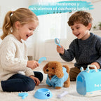TONZE Robot de juguete para perros para niñas y niños de 3, 4, 5, 6 años, cachorro que camina y ladra