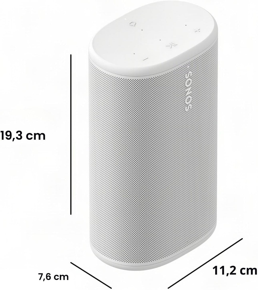 Sonos Play - Altavoz Bluetooth portátil con WiFi, Alexa, batería de...