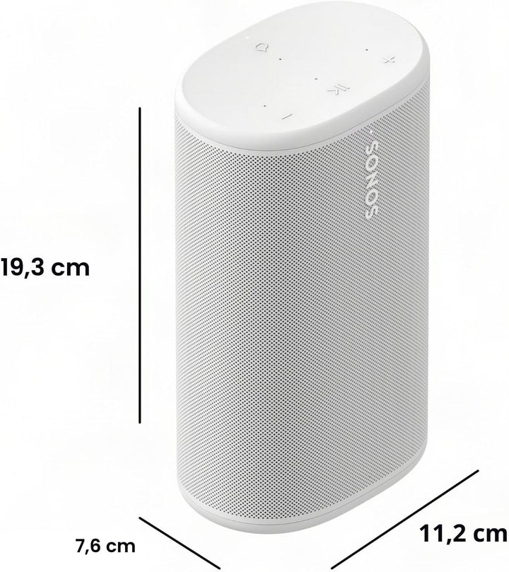 Sonos Play - Altavoz Bluetooth portátil con WiFi, Alexa, batería de...