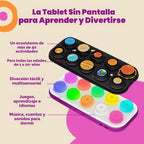 Boppo Tableta de aprendizaje sin pantalla y nuestro paquete Toppo del