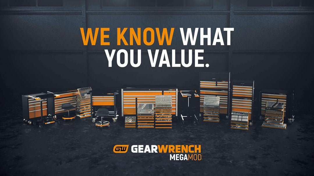 GEARWRENCH Juego de herramientas manuales de mecánica maestra de 61...