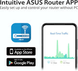 ASUS Router AX3000 WiFi 6 (RT-AX57) - Router de Internet inalámbric...