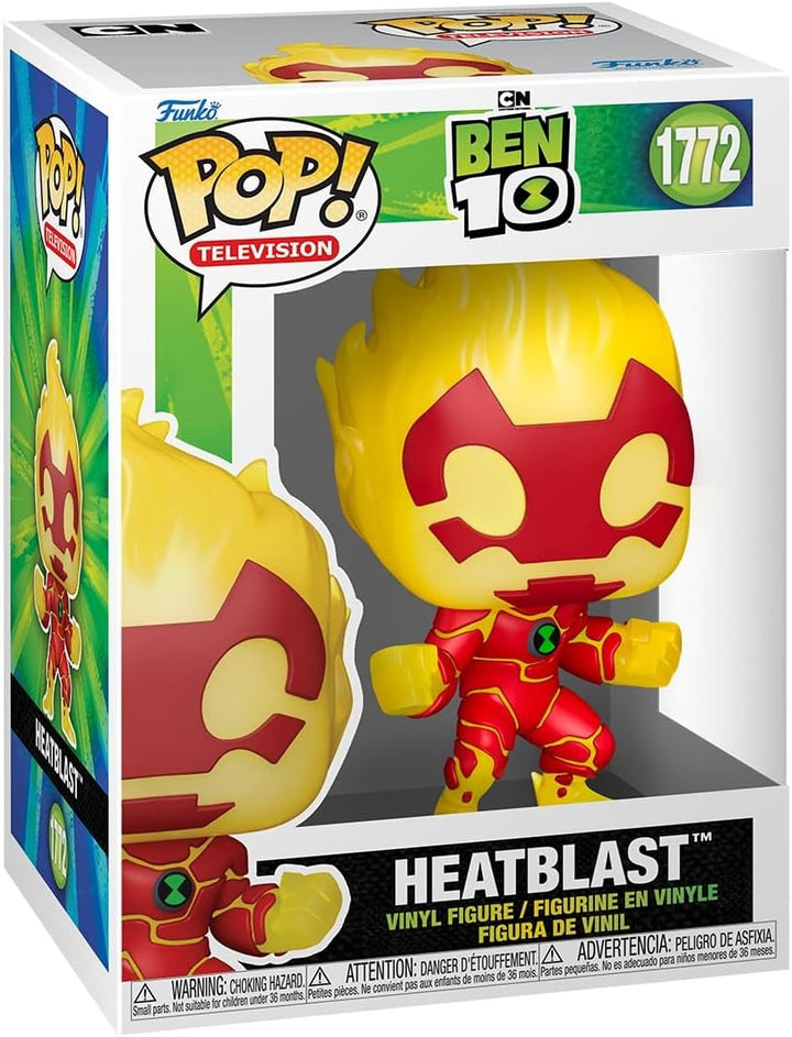 Funko Pop! TV: Ben 10 - Heatblast - Figura de vinilo coleccionable...