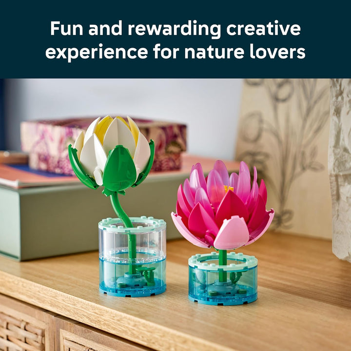 LEGO Botanicals Nenúfares 11511 | Juguetes de construcción para niñ...