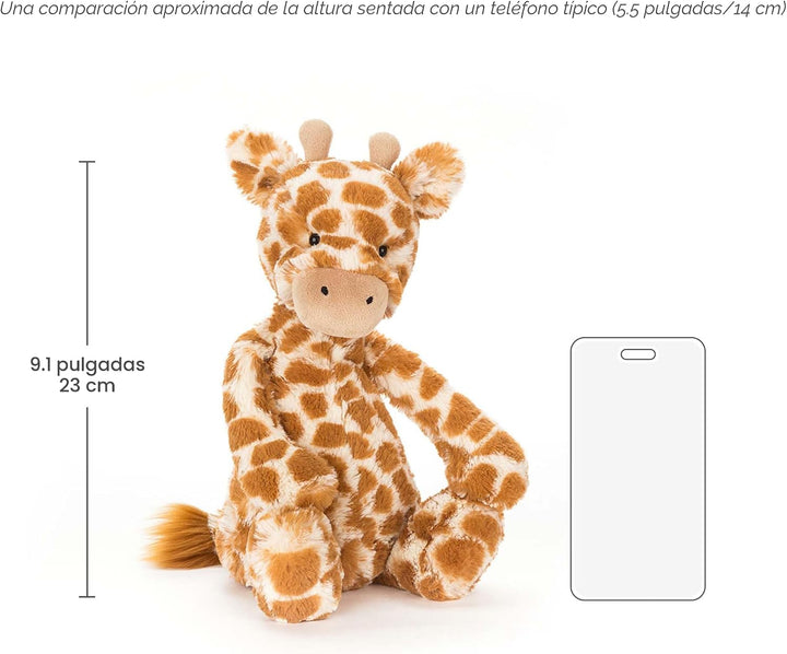 Jellycat Jirafa tímida, peluche mediano de 12 pulgadas - Juguete de...