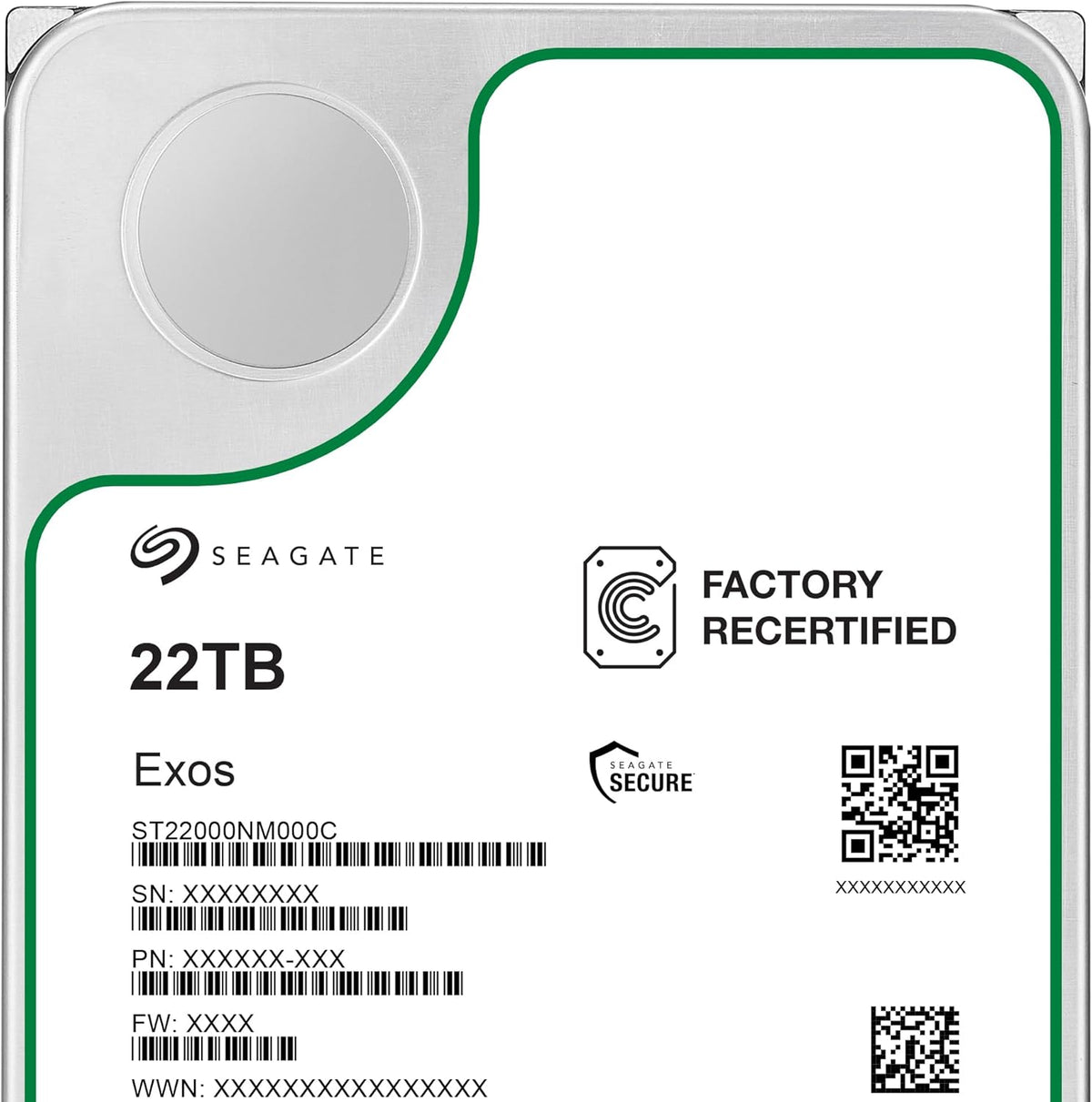 Seagate Exos 22TB SATA HDD 6Gb\/s 7200RPM 3.5" Disco duro empresari...