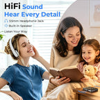 RUIZU Reproductor MP3 de 32GB con Bluetooth 5.3, pantalla táctil de 2.8" y altavoz