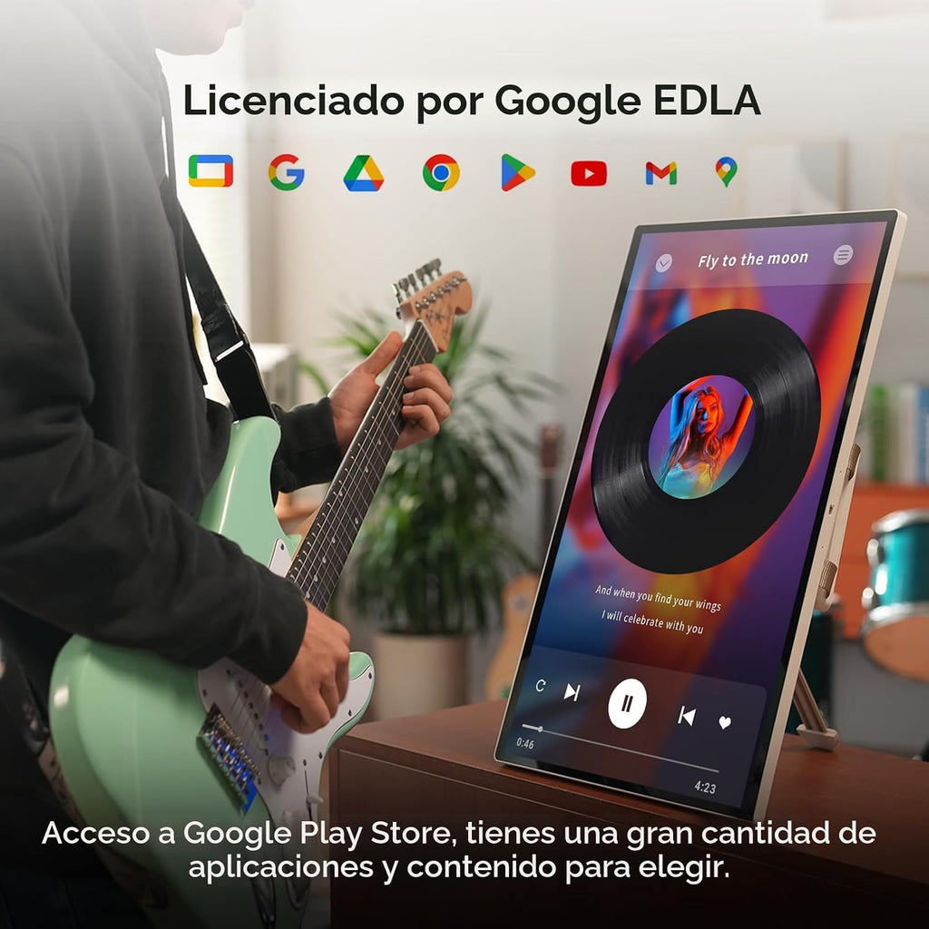 KTC Monitor de pantalla táctil portátil MEGAPAD de 25 pulgadas para TV