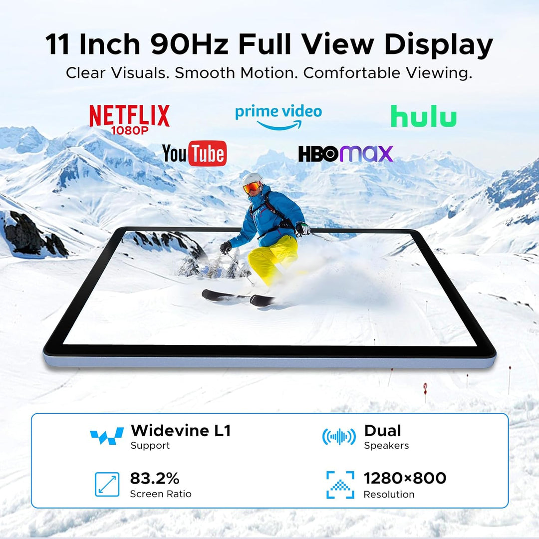 Luzglo P11 Android 16 Tablet, Tablet de 11 Pulgadas con Gemini AI,...