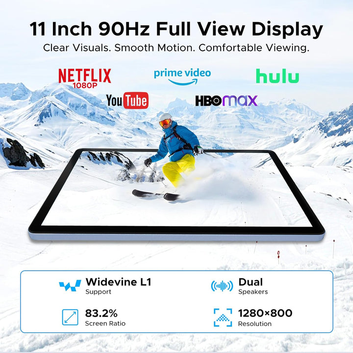 Luzglo P11 Android 16 Tablet, Tablet de 11 Pulgadas con Gemini AI,...