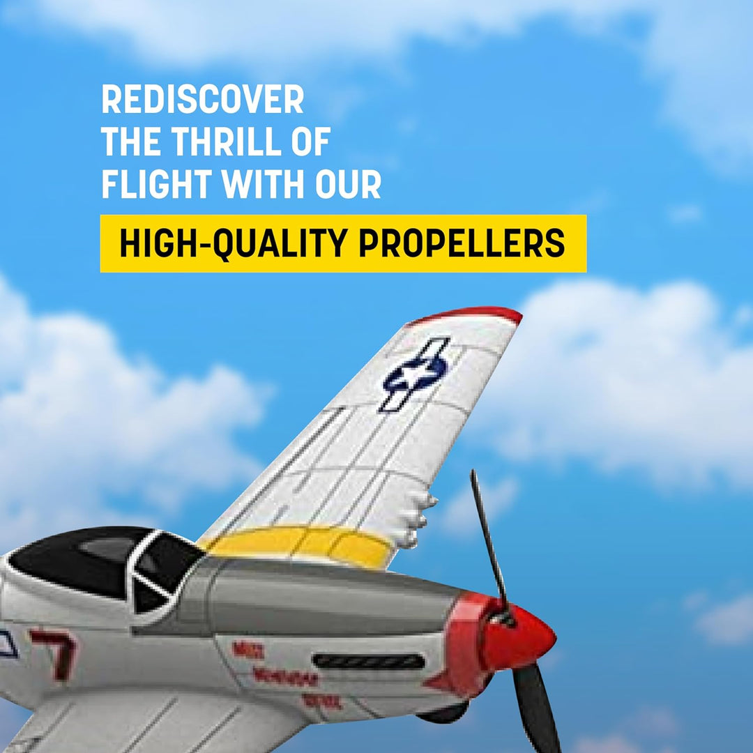 Top Race Hélices de repuesto - TR-P51 Rc Avión de control remoto de...