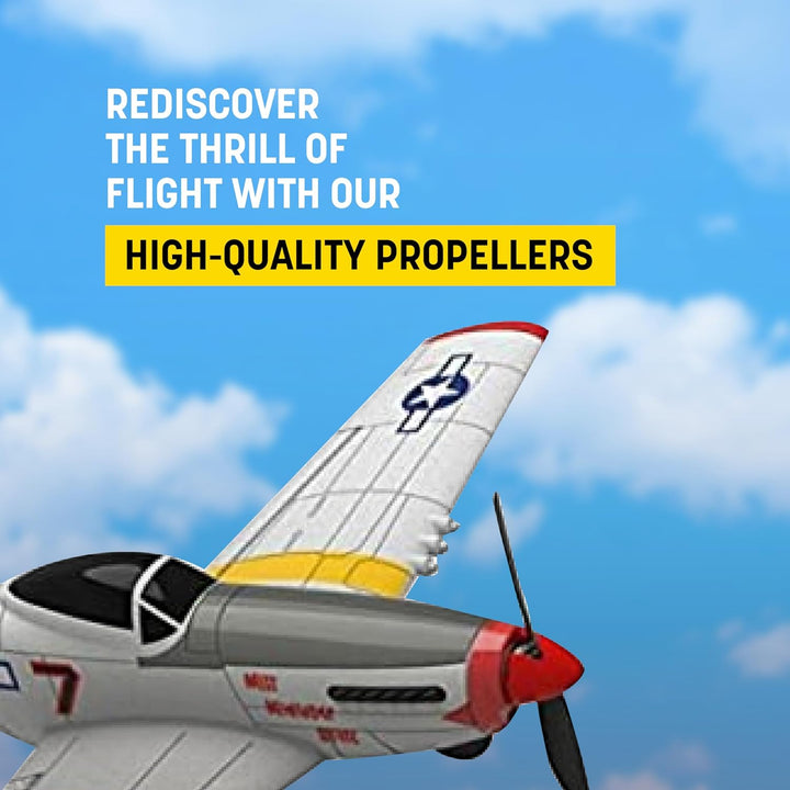 Top Race Hélices de repuesto - TR-P51 Rc Avión de control remoto de...