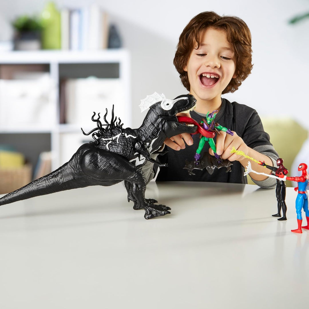 Spider-Man Marvel Mundo Épico de Acción VenomVersus Venomsaurus Rex...