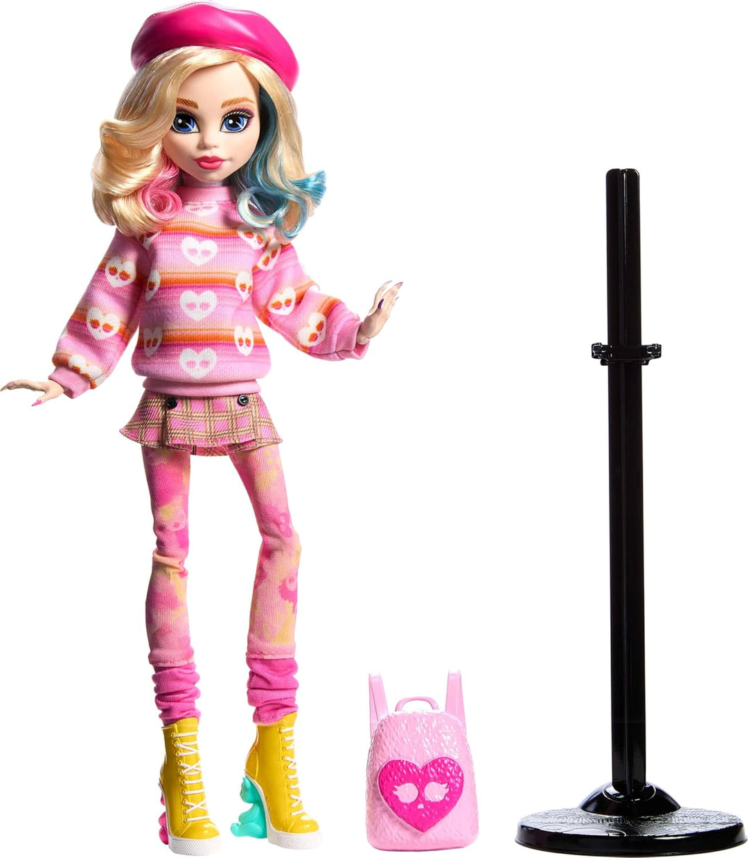 Muñeca y accesorios de Monster High Wednesday, coleccionable Enid S...