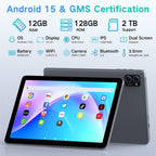 LECTRUS Tablet Android 15 de 10.1 pulgadas con Gemini AI, Octa-Core...