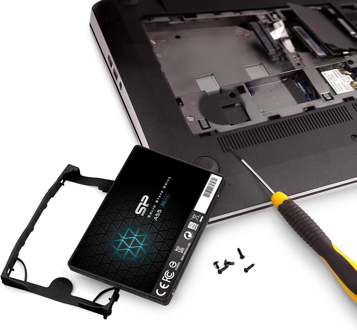 Silicon Power 1TB SSD 3D NAND A55 SLC Cache Performance Boost SATA...