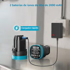 Kit combinado de herramientas eléctricas sin escobillas para taladro inalámbrico para bricolaje en el hogar