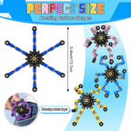30 piezas transformables Fidget Spinners para niños, diez colores
